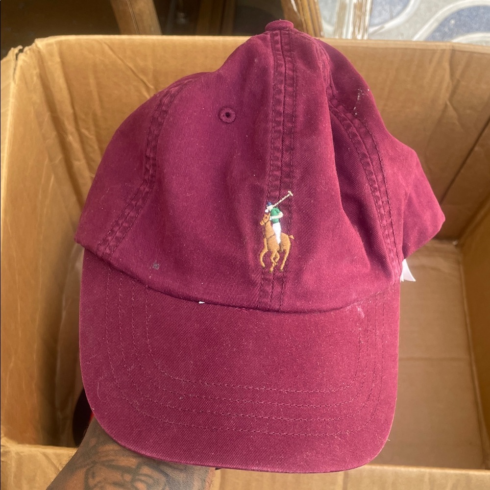 Polo by Ralph Lauren Burgundy Cap